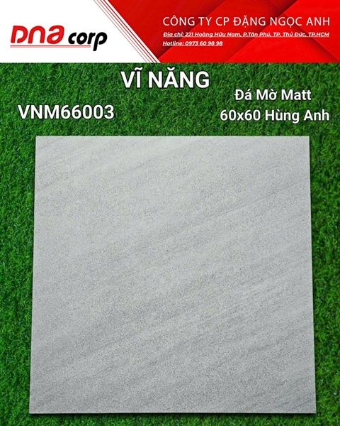  60x60 VNM66003 Đá Mờ Matt Hùng Anh 
