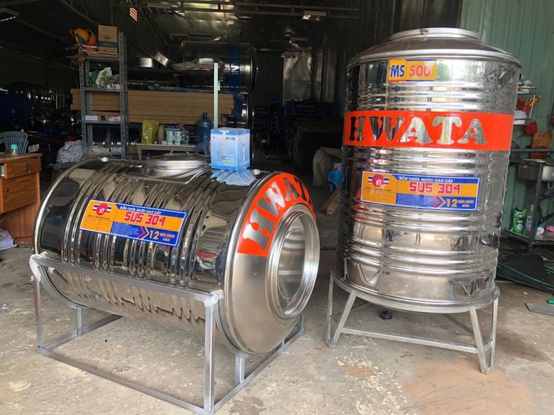  Bồn đứng HWATA 2000ml Inox 304 (GIÁ ĐÃ GIẢM) 