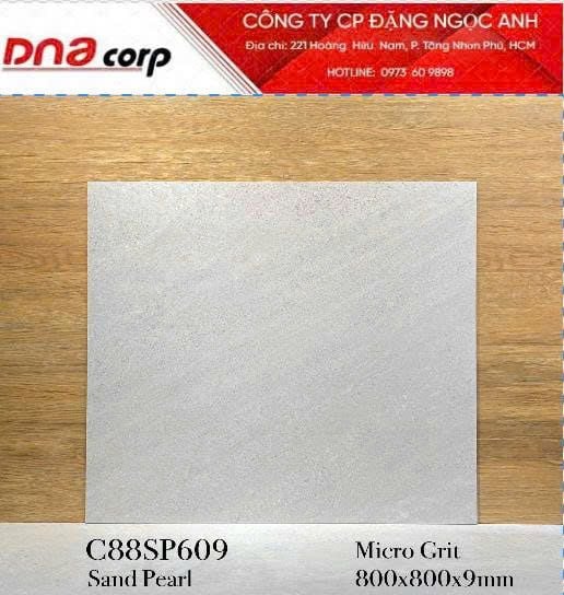 80*80 C88PS609 Đá mờ mịn ( 3v/th/1,92m )viglacera 