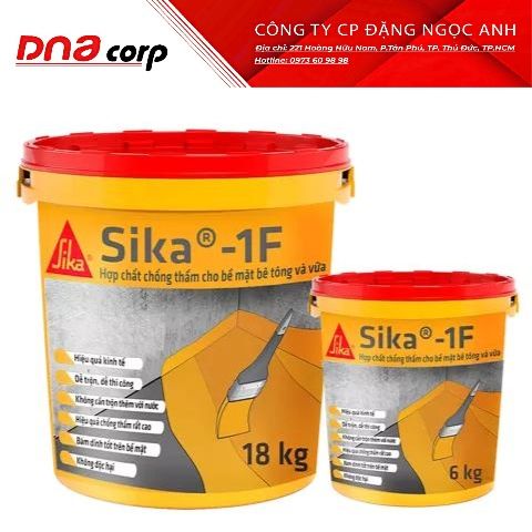  Sika®-1 F hợp chất chống thấm 6kg 
