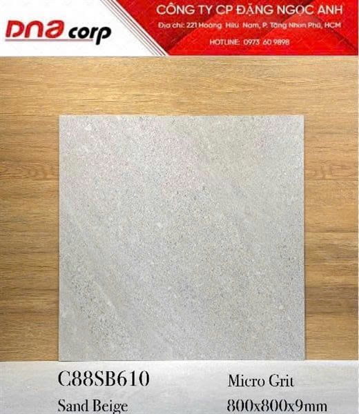  80*80 C88SB610 Đá mờ mịn ( 3v/th/1,92m )viglacera 