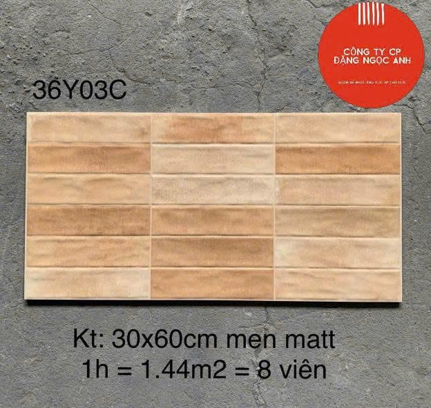  30*60 36Y03C Gạch trang trí đá bs mờ TQ (8V/TH/1.44M) 