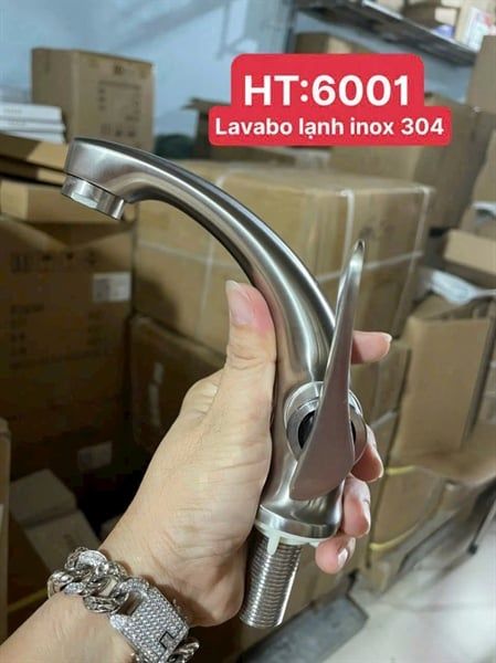  vòi lạnh lavabo inox304 kasukaht6001(đã giảm) 