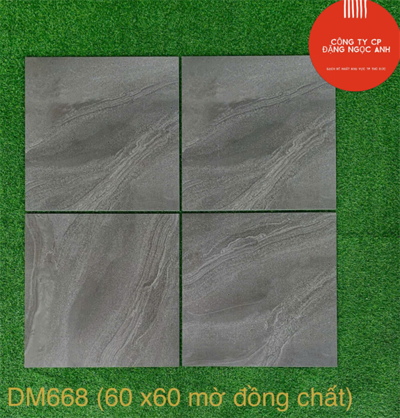  6060 DM 668 Gạch lát nền đá đồng chất (1.44m/4 viên/thùng) 