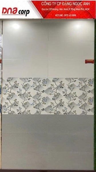  30*60 3617LT Gạch ốp lát men mờ Ấn Độ Viên Nhạt (1.44m/8v/th) 