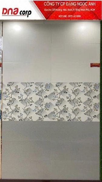  30*60 3617LT Gạch ốp lát men mờ Ấn Độ Viên Nhạt (1.44m/8v/th) 