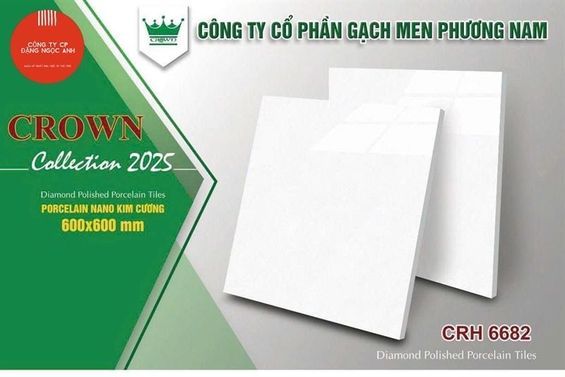  60x60 CRH6682 Gạch Đá Sứ Phương Nam 