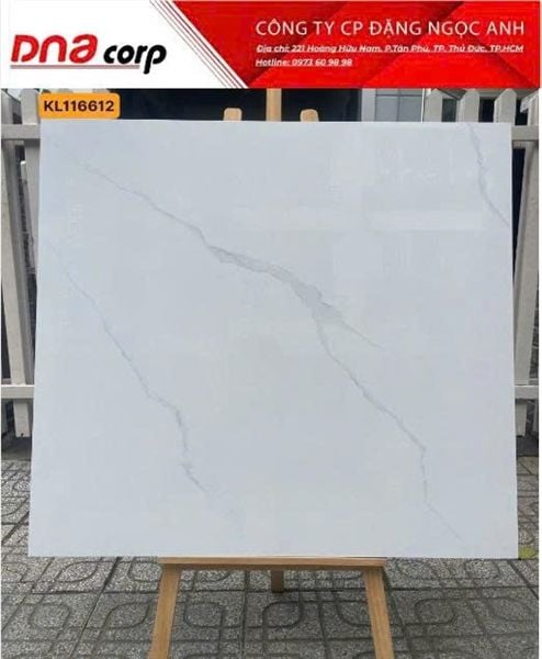  100*100 KL116612 Gạch khổ lớn đá bóng kính Vicenza 