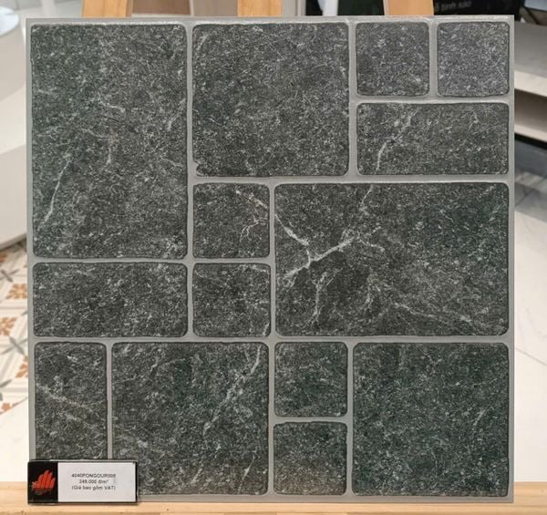  40*40 PONGOUR008 Gạch lát nền đá Đồng TâM (6V/TH/0.96M) 