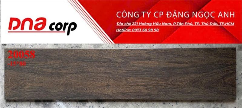  15x80 20058 Gạch Xương Đá Vân Gỗ th/8v/m 