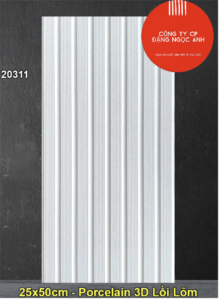  25*50 20311 gạch trang trí đá (12v/th/1.25m) 