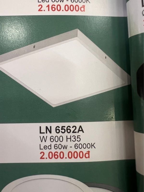 dèn sanoLN 6562A đèn led 60w as trắng 6000k w600 h35(đã giảm 2.060.000) 