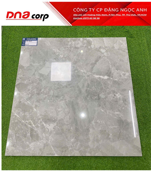  60*60 TB609 Gạch lát nền đá bóng kính Viglacera (1.44m/4v/th) 