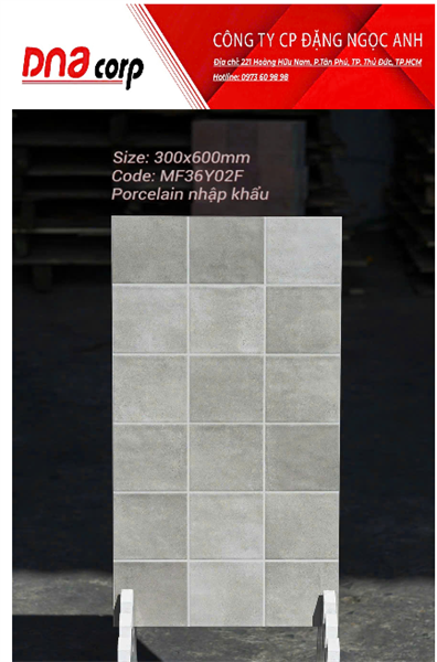  30*60 MF36Y02F Gạch men trang trí nhập khẩu (1.44m/8v/th) 