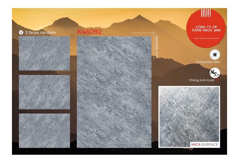  40*60 K46092 gạch lát sân đá ( 6 viên/th/1.44 mét) 