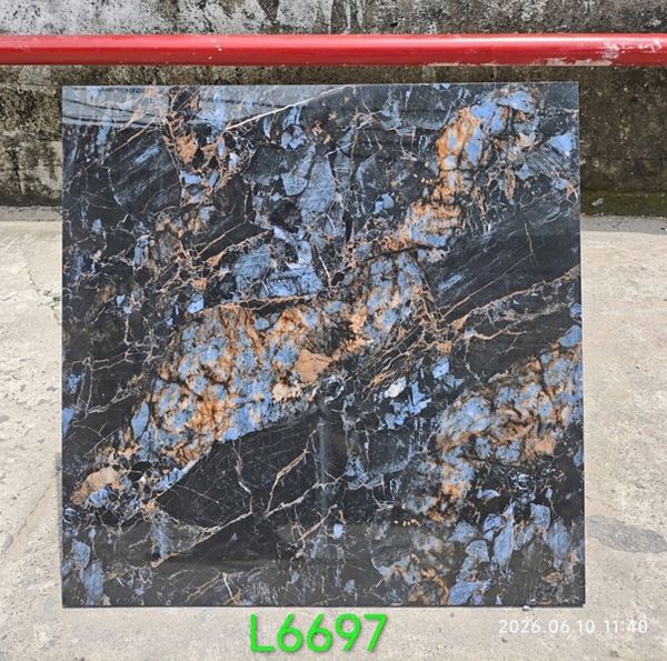  60*60 L6697 Gạch lát nền đá bóng (4/th/1,44m) 