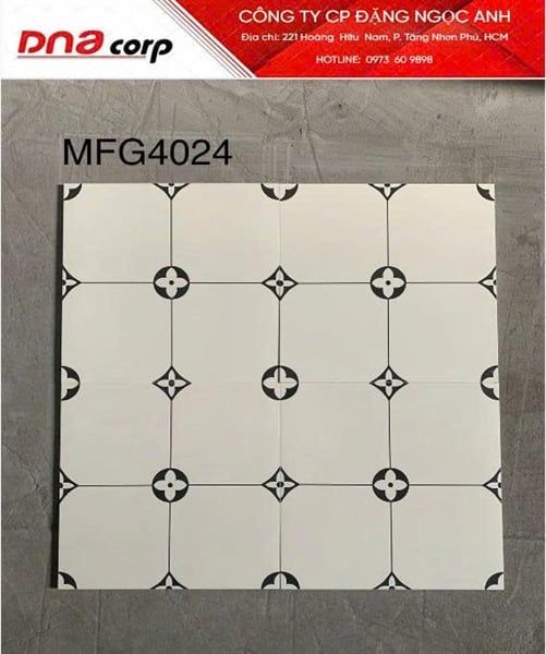  40*40 MFG4021 Gạch lát nền đá bông mờ (6v/th/0.96m) 