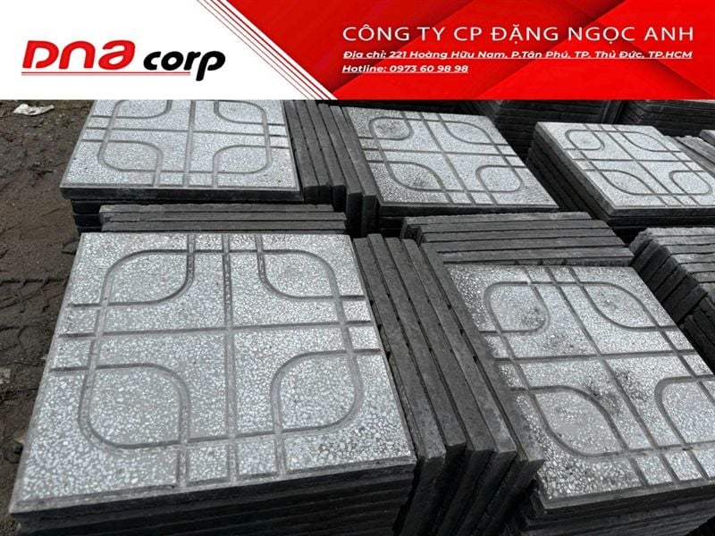  GẠCH VĨA HÈ MẮT PHỤNG XÁM ( giá kho) 40*40 
