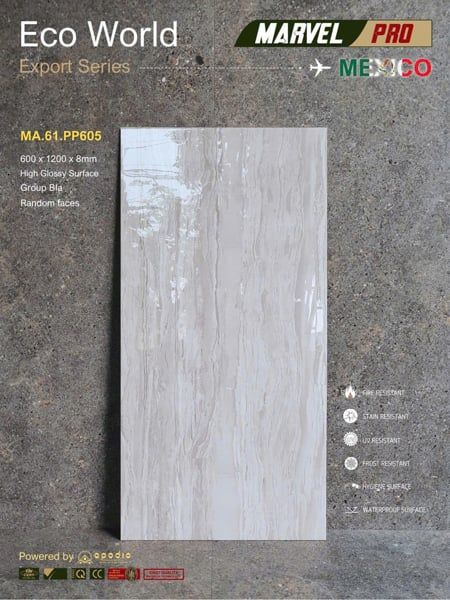  60*120 MA61.PP605 Gạch ốp lát cao cấp (2v/th/1.44m) 