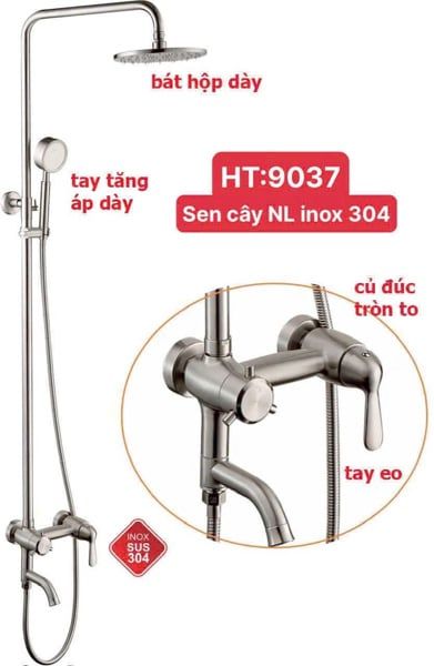  cây sen nóng lạnh ht9037 đã giảm 