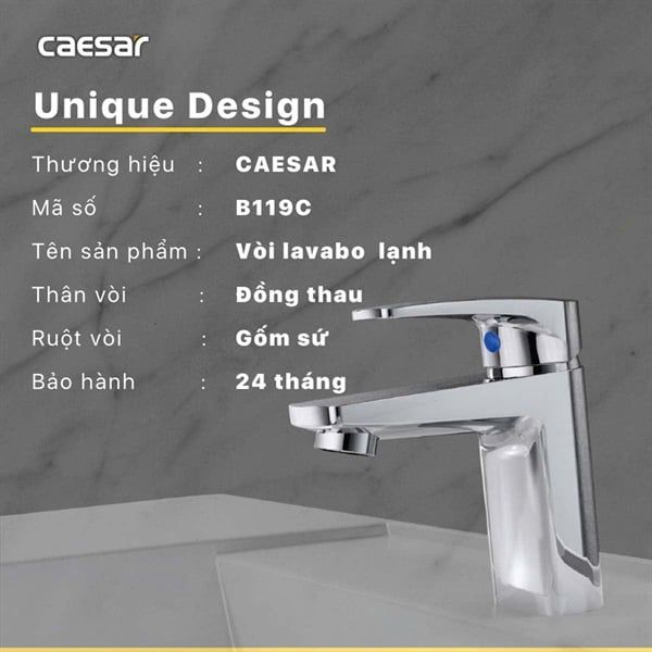  Vòi lavabo B119C 