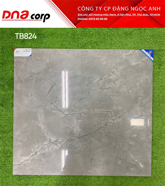  80*80 TB824 Gạch lát nền đá bóng kính (1.92m/4v/th) 