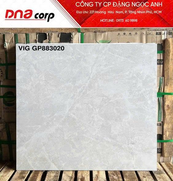  80*80 GP883020 Gạch lát nền đá BK (3v/th/1.92m) 