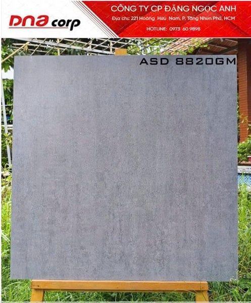  80*80 ASD8820GM Gạch lát nền đá mờ Vigacera (3v/th/1,92m) 