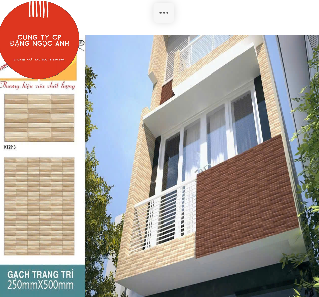  25*50 KT2513 Gạch trang trí men dacera (12v/th/1,5m) 