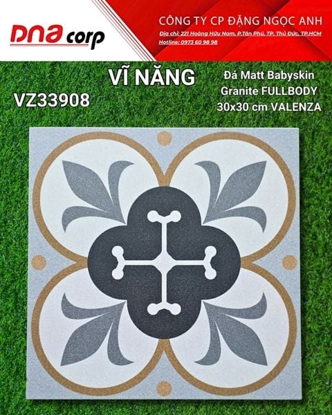 30x30 VZ33908 Đá Đồng Chất 