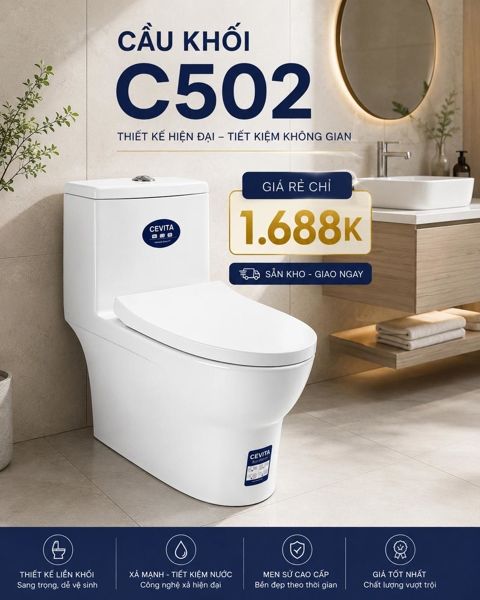  Cầu 1 khối cevita C502 Giá đã giảm 