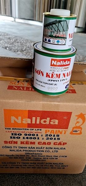  9914 nalida màu bóng 2 thành phần 