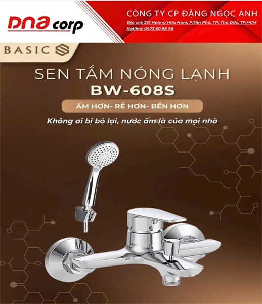  Củ sen nóng lạnh BW-608S BASIC( đã giảm) 