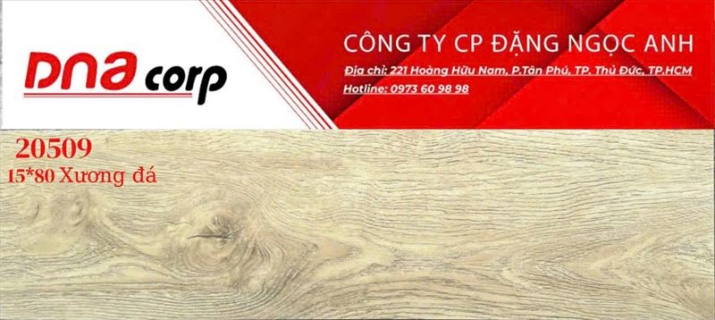  15x80 20509 Gạch Xương Đá Vân Gỗ th/8v/m 