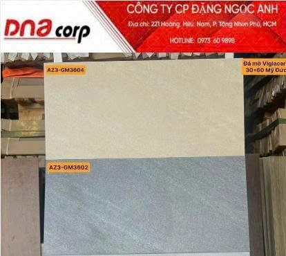 30*60 AZ3 GM3604 Gạch ốp lát đá mờ viglacera (1.44m/8v/th) 