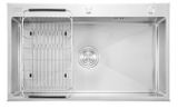  Chậu rửa chén inox 1 hộc mài vát cạnh KSH01H082SE KT: 820 × 450 × 220 mm ( giá đã giảm) 
