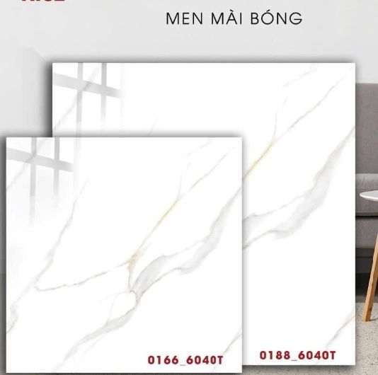  80*80 0188-6040T Gạch lát nền đá bóng kính ( 1.92m/3v/thùng) 