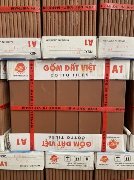  gạch thẻ dất việt 6*24 đỏ th70v/m 