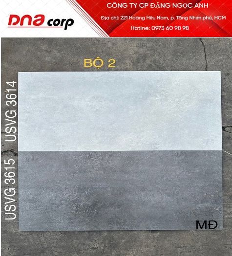  30*60 USVG3615 Gạch ốp lát đá mờ màu đậm 8v/th/1.44m) 