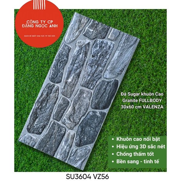  30*60 SU3604-VZ56 Gạch đá trang trí ( 8 viên/thùng= 1.44m) 