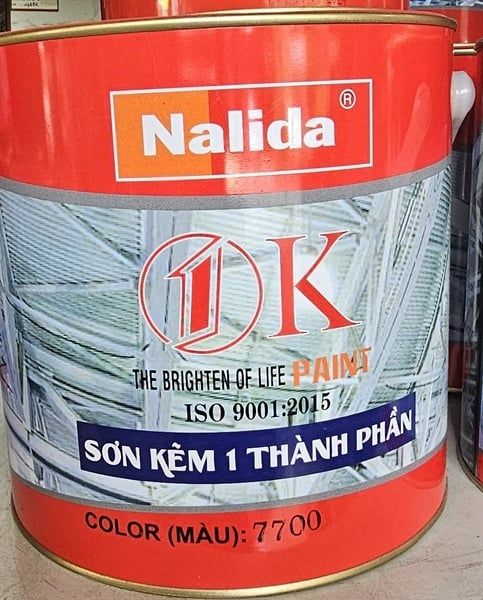  SƠN ÁNH XANH 7816(7711NA) 3KG NALIDA 
