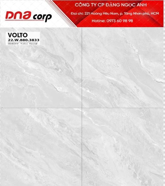  80*80 3833 gạch lát nền đá bóng (3v/th/1.92m) 