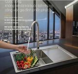  Chậu rửa chén inox 1 hộc 1 cánh KSH21H082SX KT 820 × 480 × 220 mm ( giá đã giảm) 