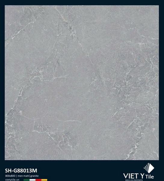  80*80 SH G88013 Gạch lát nền đá mờ Viglacera (3v/th/1.92m) 