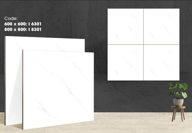  60*60 I6301 Gạch lát nền đá bóng kính vitto (5v/th/1,8m) 