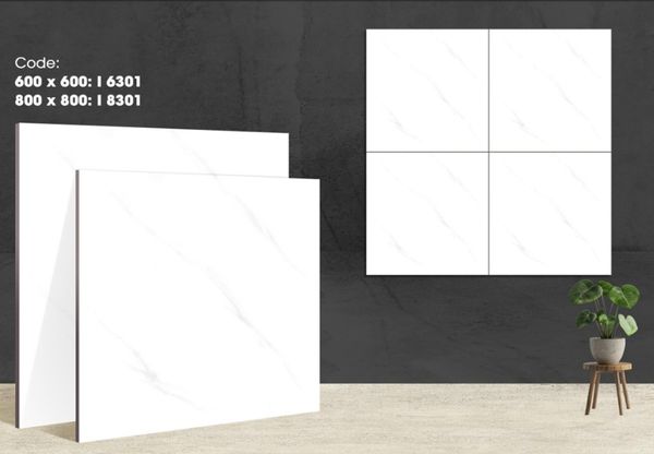  60*60 I6301 Gạch lát nền đá bóng kính vitto (5v/th/1,8m) 