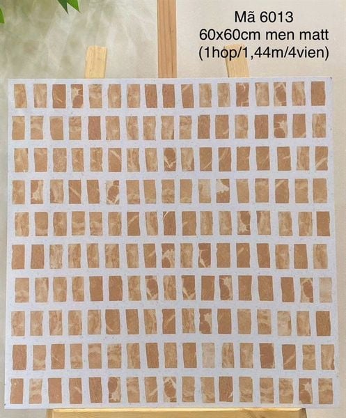  60*60 6013 Gạch lát nền đá mờ TQ(4v/th /1.44m) 