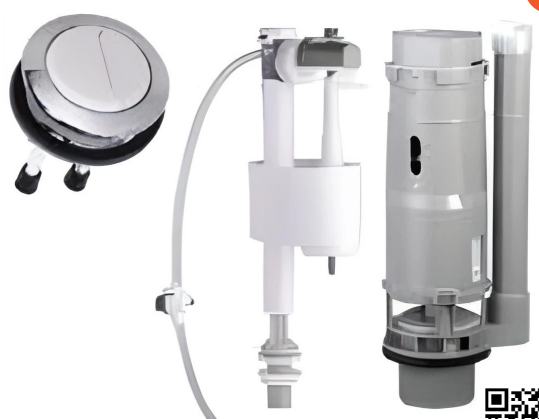  Bộ xả cầu nút nhấn FB825BV( dùng cho cầu CD1325) 