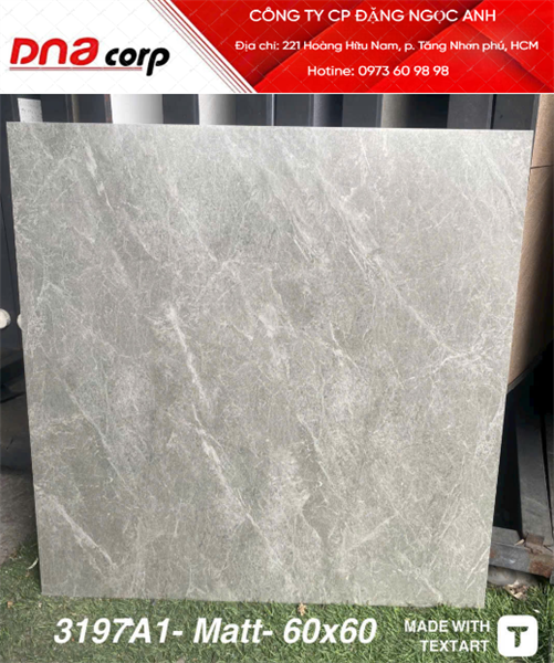  60*60 3197 Gạch lát nền đá mờ á mỹ (1.44m/4v/th) 