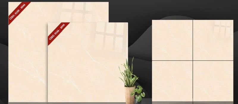  80*80 0188-6046 Gạch lát nền đá bóng kính ( 1.92m/3v/thùng) 